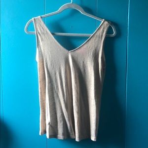 Gold shimmer Gigi tank Lilly Pulitzer sz xs